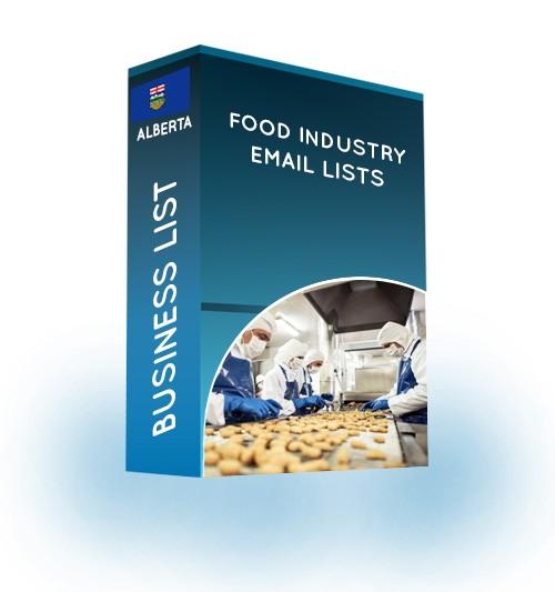 food industry email lists