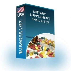Dietary Supplement Email List
