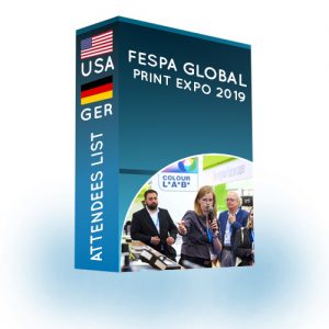 Attendees List: FESPA Global Print Expo 2019