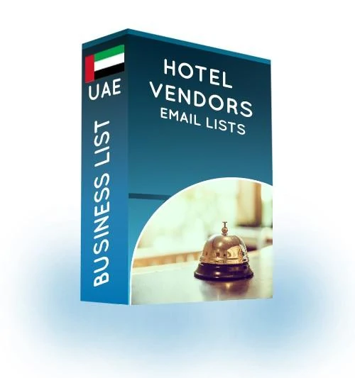 hotel vendors email list uae