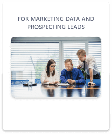 marketing data and prospecting leads