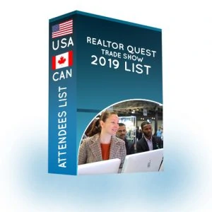 realtor quest trade show email list