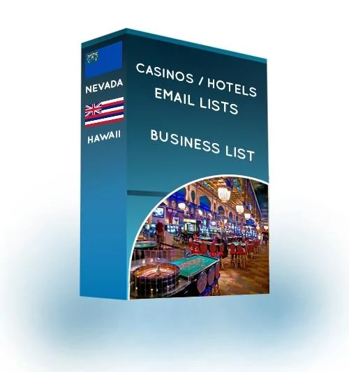 casinos and hotels email list
