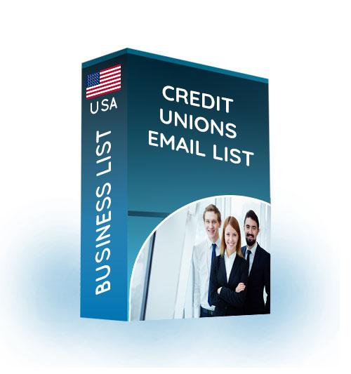 Credit Unions Email List usa