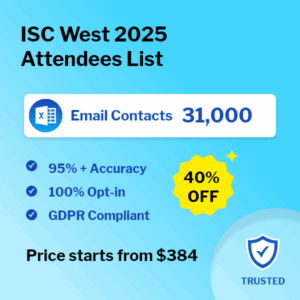 Verified ISC West 2025 Attendees List