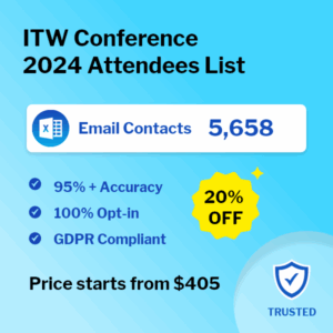 Verified ITW Conference 2024 Attendees List