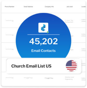 Buy Church email list US